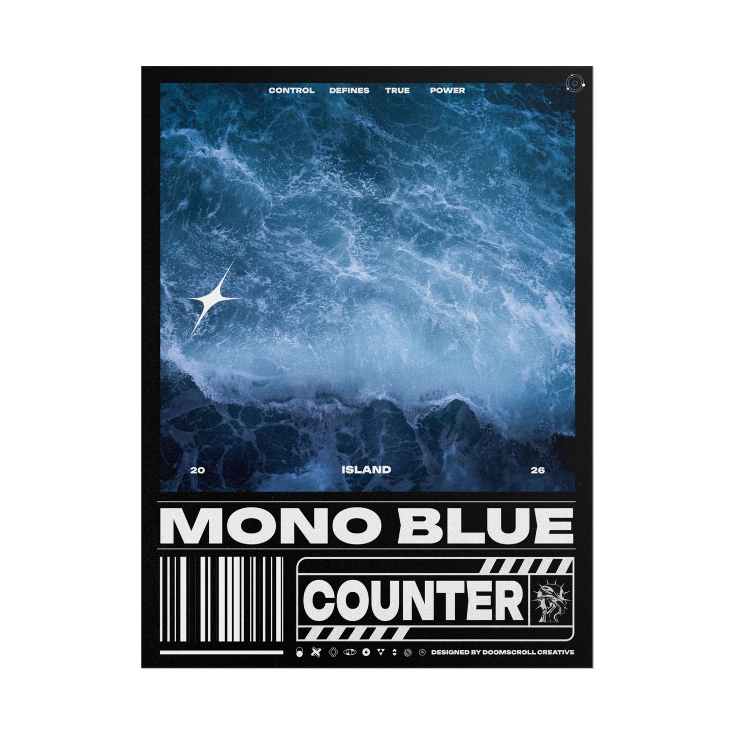 MONO BLUE